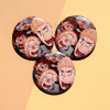 Dungeon Meshi Circle Button