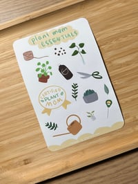 Image 1 of Plant Essentials Sticker Sheet - Matte & Water-Resistant