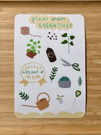 Image 2 of Plant Essentials Sticker Sheet - Matte & Water-Resistant
