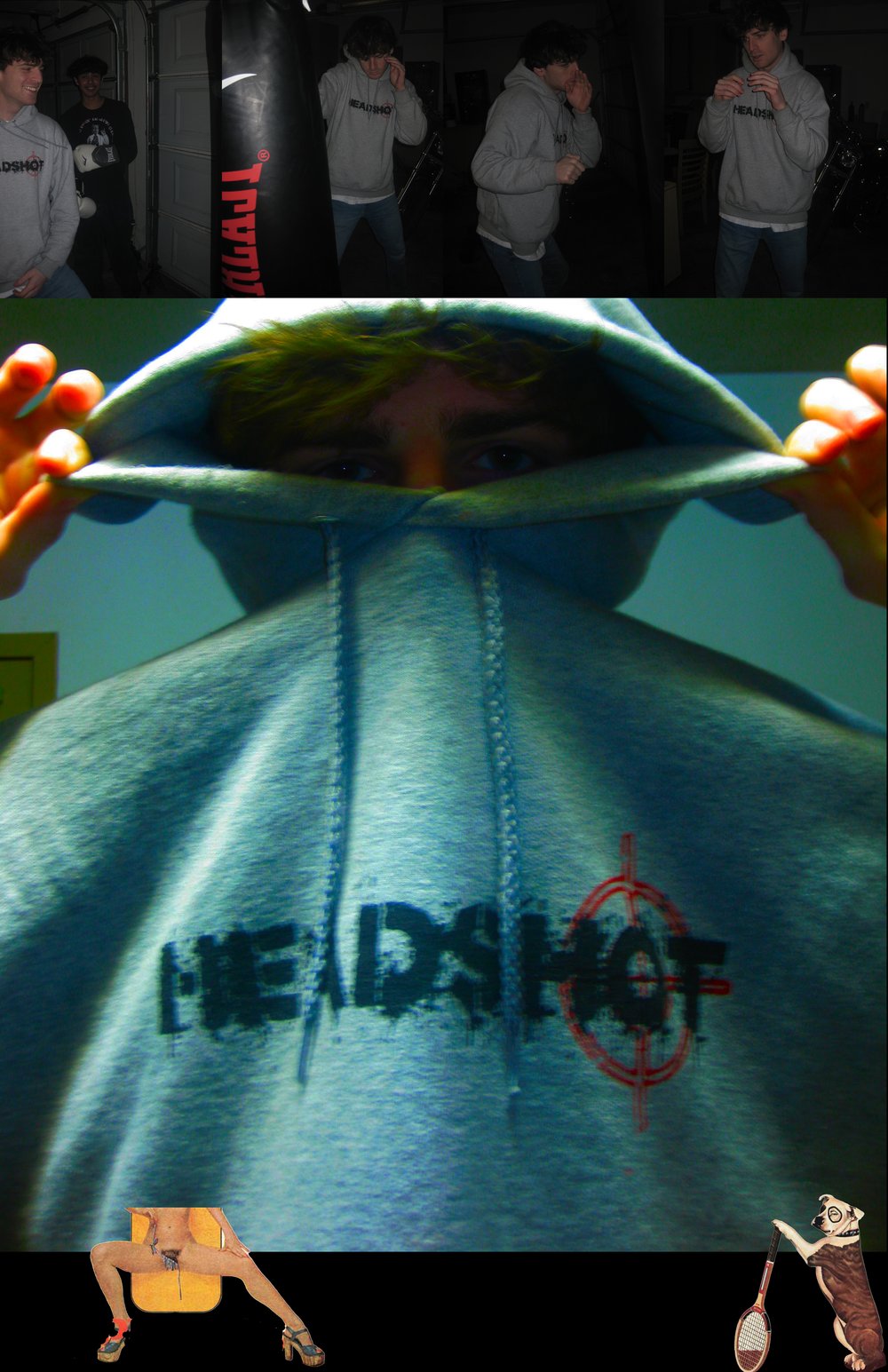 Image of HEADSHOT hoodie 
