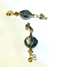 Image 2 of Exquisite Clip-on Wire Wrap Earrings