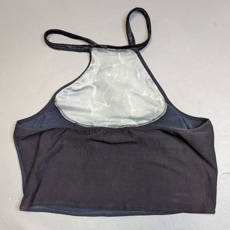 Saint Vitus - High Neck Crop Top - Size L Image 3