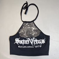 Image 4 of Saint Vitus - High Neck Crop Top - Size L