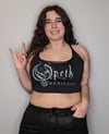Opeth - Lace back Crop Top - Size Large