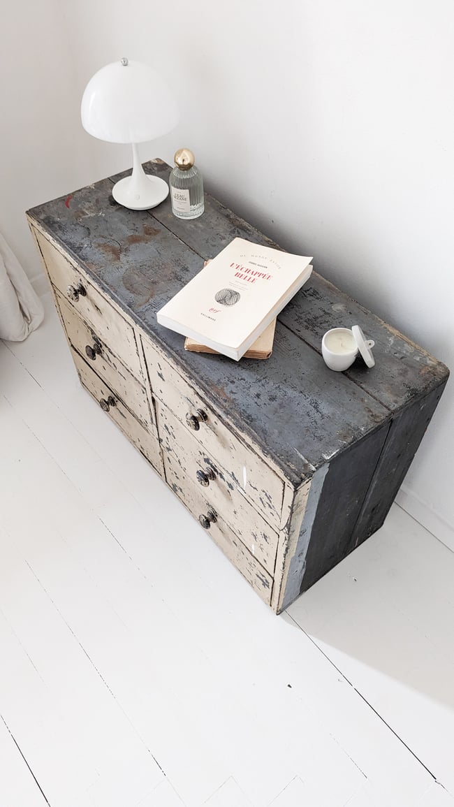 Meuble de métier à clapets