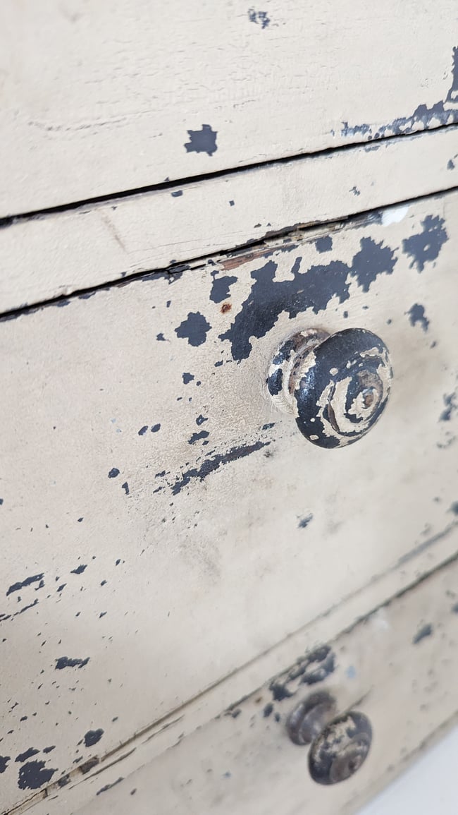 Meuble de métier à clapets