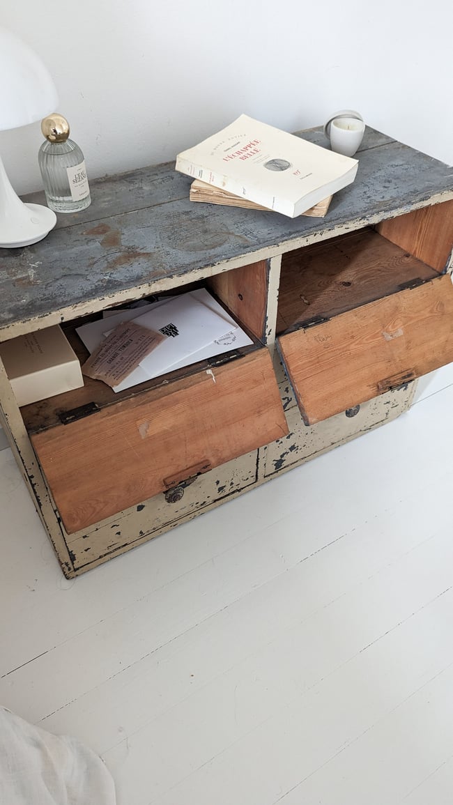 Meuble de métier à clapets