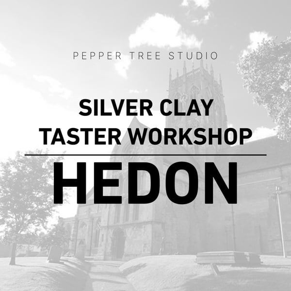 Image of Hedon Workshops - Silver Clay Taster - 3 Hours