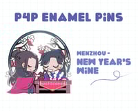Image 2 of [Restock] P4P Wenzhou - New Year's Wine (WoH) - Enamel Pins