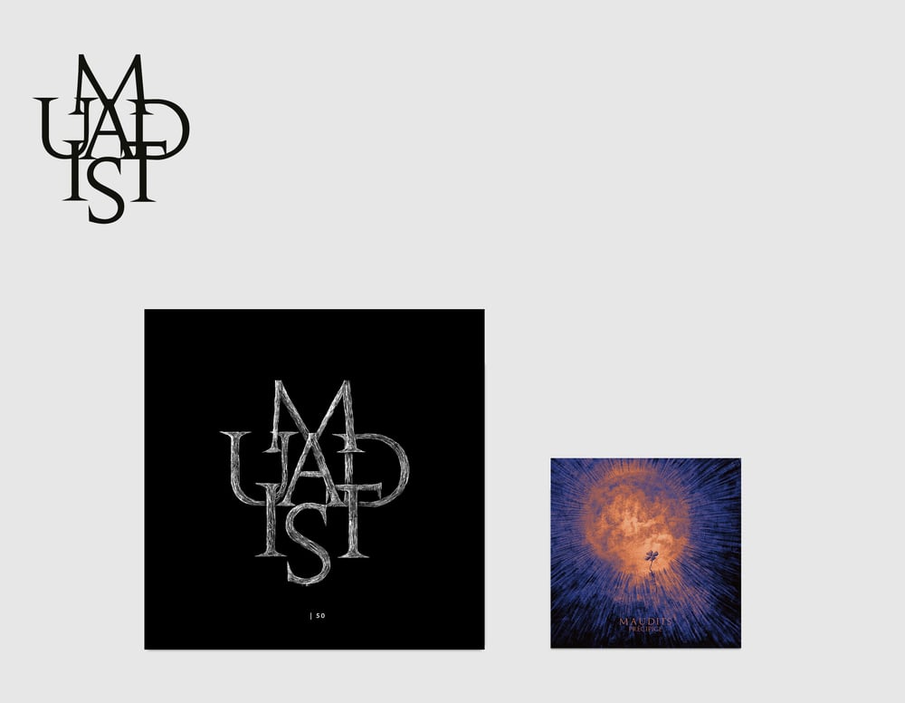 MAUDITS - PRECIPICE - Double LPS gatefold + Fourreau 7éme OEIL ltd 50 exemplaires. + CD