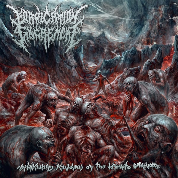 Image of FORNICATION EXCREMENT - Asphyxiating Ravenous Of The Infinite Omnivore CD