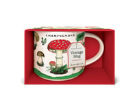 Image 2 of Cavallini & Co. Mushrooms Vintage Ceramic Mug, 14 oz