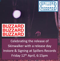 Image 1 of BUZZARD BUZZARD BUZZARD - Skinwalker (with Release Day Instore + Signing Friday 12th April 6:15pm) 