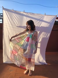 Image 2 of Patchwork Sheer Dress