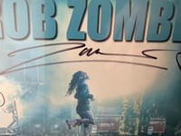 Image 4 of Rob Zombie Band Autograph 11x17 JSA LOA 