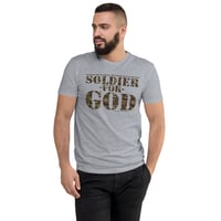 Image 4 of Soldier For God Fitted Short Sleeve T-shirt