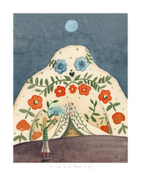 Image 1 of “A gift for the Monster of Joy” print