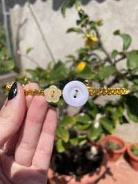 Image 3 of Gold Button Choker