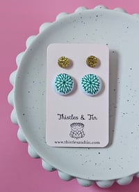 Image 5 of Twin Pack Christmas Studs - 447