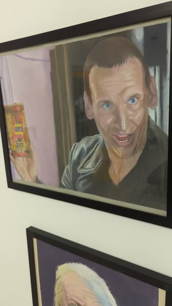 Image of Pastel drawing by Joseph Silver - Dr.Who #11