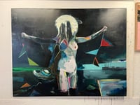 Image 1 of Painting / maleri / “Trying to look good limits my life III” / 140x182 cm