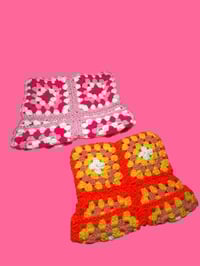 Image 2 of Granny Square Beanie 