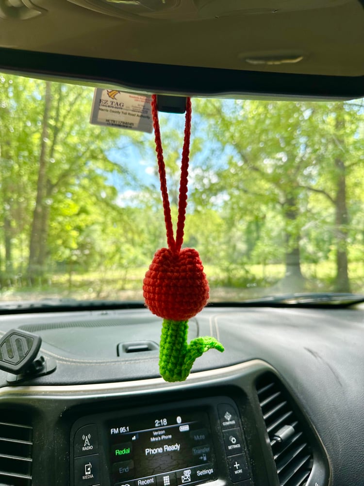 Image of tulip car hanging