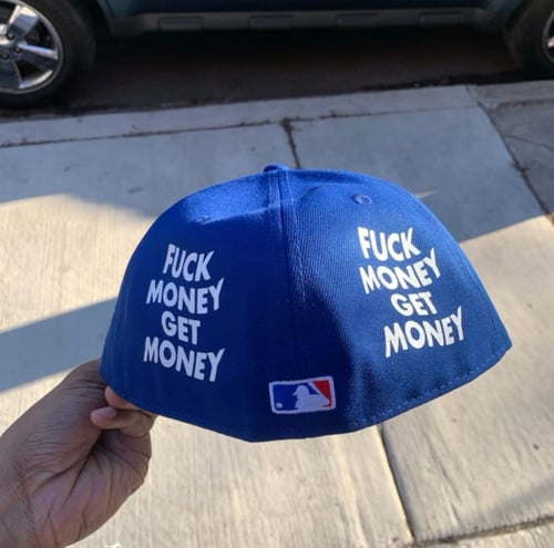 Image of BLUE FMGM SOX FITTED 