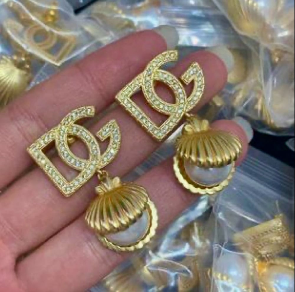 DG Gold Plated Earrings *