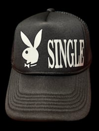 Image 2 of Single play boy trucker hat