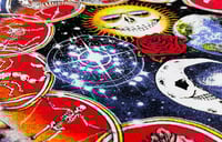 Image 2 of CLASSIC KICKS X JERRY JASPAR 1987 ZODIAC WHEEL LONGSLEEVE TEE 2