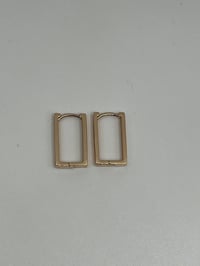 Long slim earring