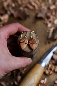 Image 4 of Acorn~Earrings 
