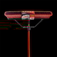 Image 1 of Libman -24 in. Heavy-Duty Multi-Surface Squeegee Push Broom with Brace and Steel Handle