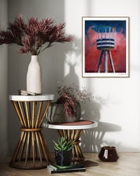 Image 3 of Artprint / Giclée / Kunsttryk / "Udkigstårnet"