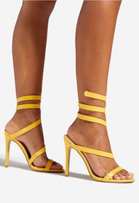 Image 1 of Yellow Fashion Heels