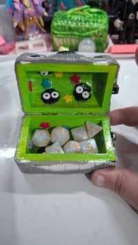 Image 5 of Totoro trinket box includes dice