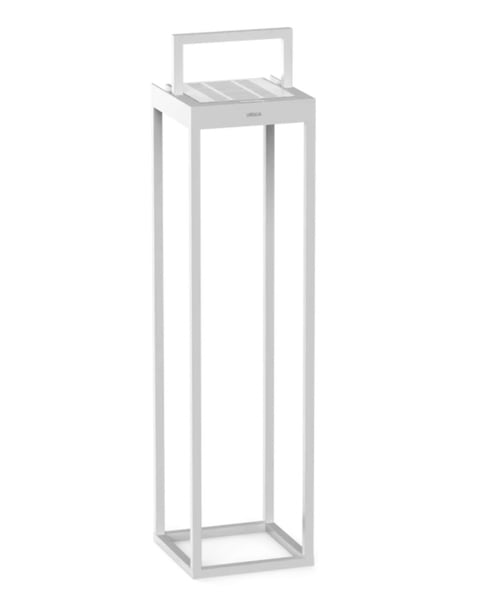 Image of Solar Powered Outdoor Lanten White