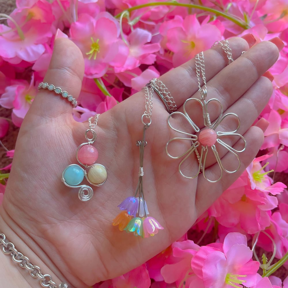 Image of spring pendants 