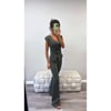 Khaki waistcoat co ord 