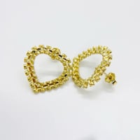 Rolex Heart Earrings 