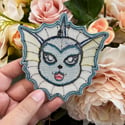 V.2. Vaporeon 100% embroidery patch, 4 inch