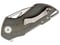 Image of Bestech Knives / Grissom Riverstone Flipper Knife black canvas micarta