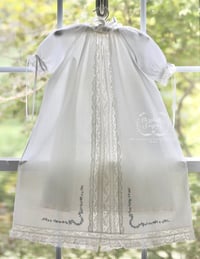 Image 4 of Emma Heirloom Gown with Hand Embroidery