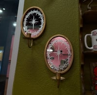 Wall candle sconce 