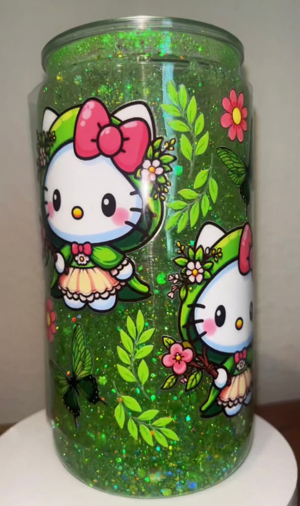 Image of Plasic snowglobe Hello Kitty fairy