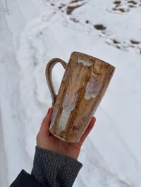 Image 4 of checkered bronco to go mug