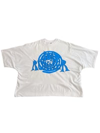 Image 1 of Drop Shoulder Road Runner Tee (White)
