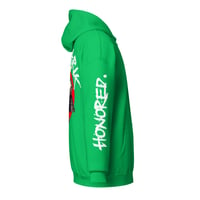 Image 3 of HONORED. Zip-Up Side B
