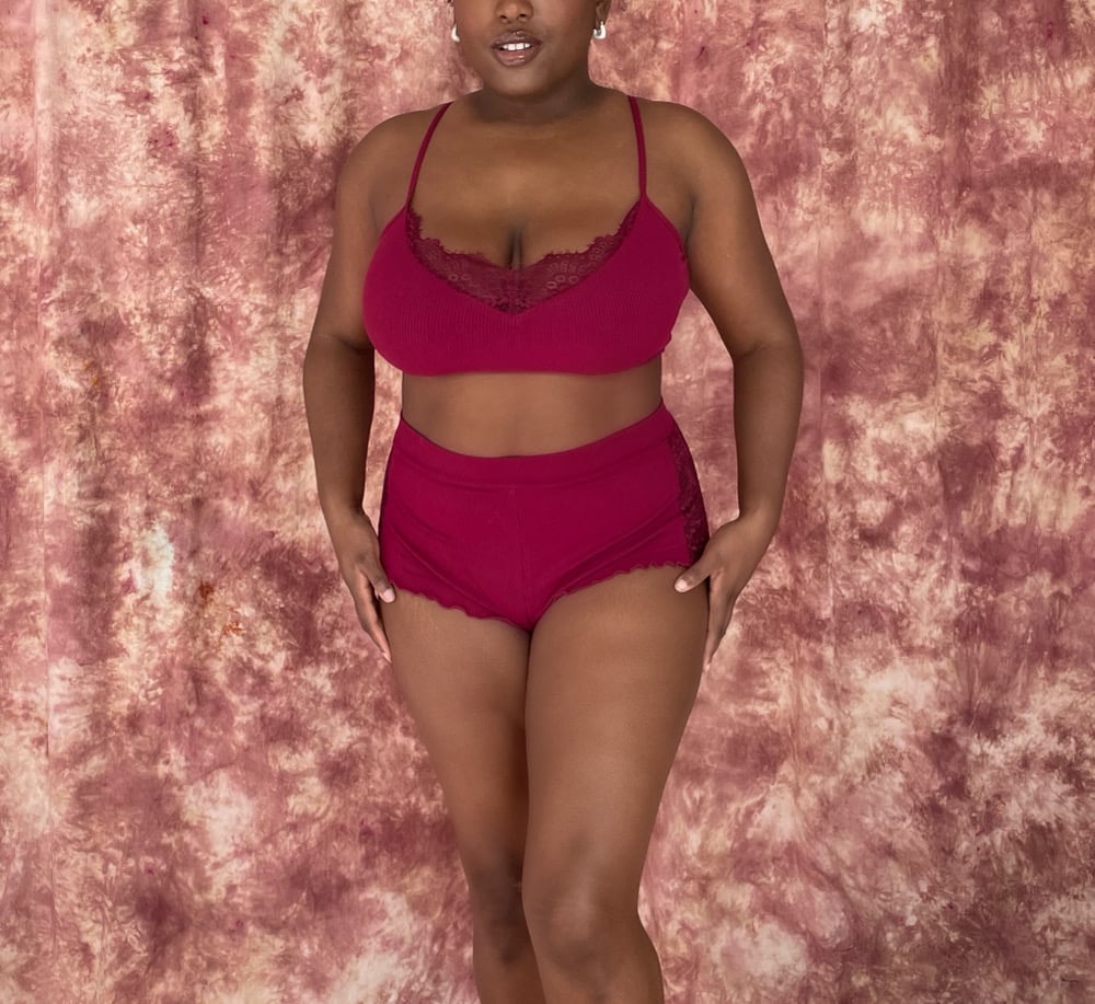 The Cerise Short Set
